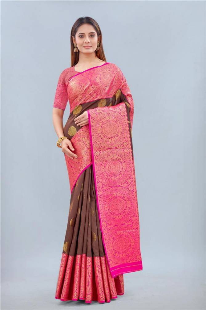 Pure Katan Silk 17 New Fancy Festive Wear Handloom Banarasi Saree Collection